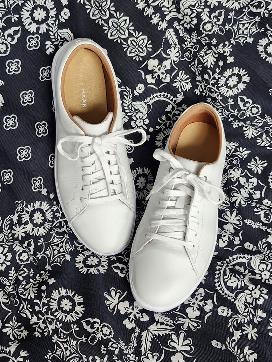 Cole Haan Shoes - Cole Haan White Crosscourt Sneakers